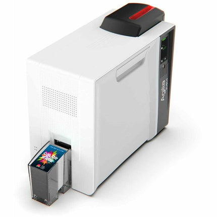 Evolis SRXAG10011 Single Sided Dye Sublimation/Thermal Transfer Printer - Color - Card Print - Ethernet - USB