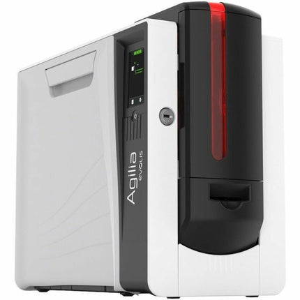 Evolis SRXAG1-0012 Single Sided Dye Sublimation/Thermal Transfer Printer - Color - Card Print - Ethernet - USB