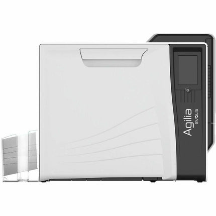 Evolis SRXAG1-0012 Single Sided Dye Sublimation/Thermal Transfer Printer - Color - Card Print - Ethernet - USB
