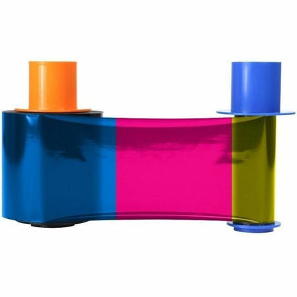 HID Fargo 45631 Original Dye Sublimation, Thermal Transfer Ribbon - Box - YMCKOK, Color - 1 Pack, Replaced Fargo 45611