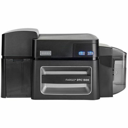 HID Fargo DTC1500 FD Government, University, High Security, Healthcare, Business, Academic Dye Sublimation/Thermal Transfer Printer - Color - Card Print - RFID