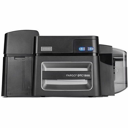 HID Fargo DTC1500 FD Government, University, High Security, Healthcare, Business, Academic Dye Sublimation/Thermal Transfer Printer - Color - Card Print - RFID