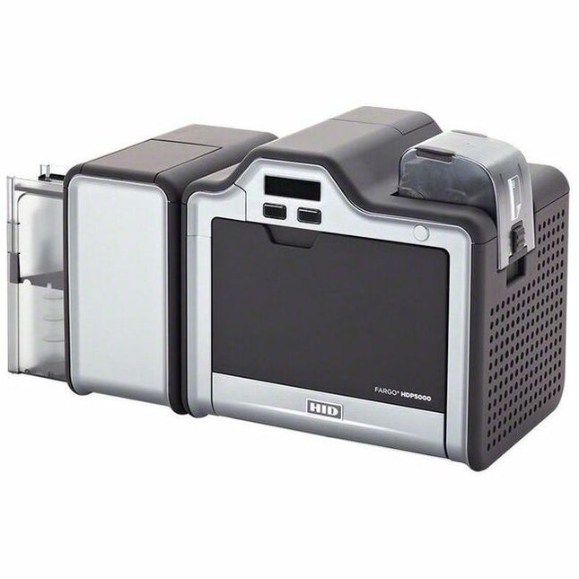 HID Fargo HDP5000 Double Sided High Security, Industrial, Government, University, Healthcare, Academic Dye Sublimation/Thermal Transfer Printer - Color - Card Print - USB