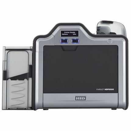 HID Fargo HDP5000 Double Sided High Security, Industrial, Government, University, Healthcare, Academic Dye Sublimation/Thermal Transfer Printer - Color - Card Print - USB