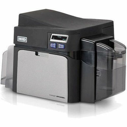 HID Fargo DTC4250e Double Sided Desktop, Business, Government Dye Sublimation/Thermal Transfer Printer - Color - Card Print - Fast Ethernet - USB