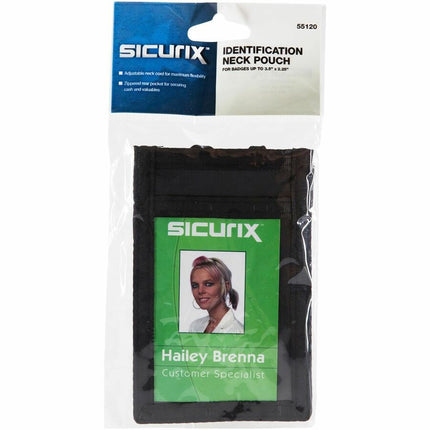 SICURIX Carrying Case (Pouch) for Business Card - Vertical