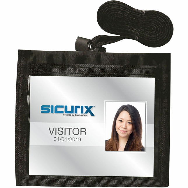 SICURIX Carrying Case (Pouch) for Business Card - Horizontal