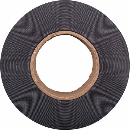 Zeüs Write on/Wipe Off Magnetic Label Tape Industrial Durable Self-Adhesive Flexible Roll Refill 50' x 1" WHITE (66151)