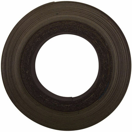 Zeüs Magnetic Label Tape Industrial Durable Self-Adhesive Flexible Roll Refill 50' YELLOW (66157)