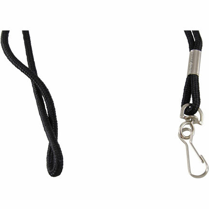 SICURIX Standard Lanyard Hook Rope Style BLACK (68909)