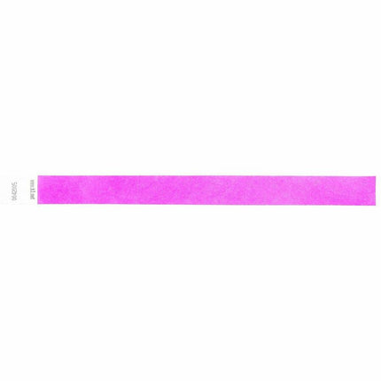SICURIX Sequentially Numbered Security Wristbands 100 Pack PURPLE (85014)