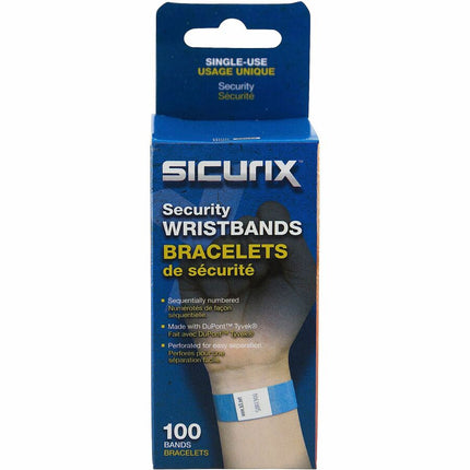 SICURIX Standard Dupont Tyvek Security Wristband