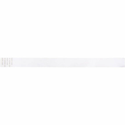 SICURIX Sequentially Numbered Security Wristbands 100 Pack YELLOW (85070)