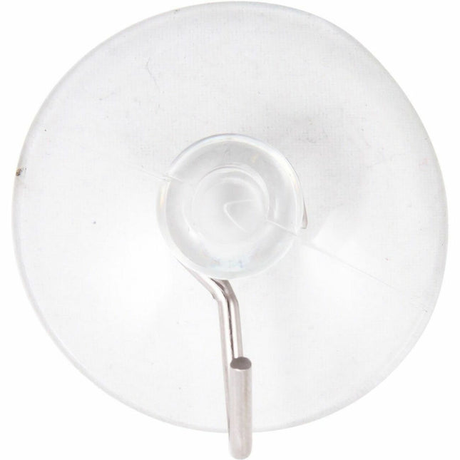 Baumgartens Suction Cups with Hook 50 Pack CLEAR (DG-4001)