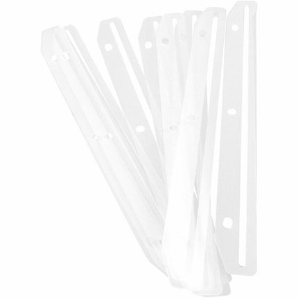 Baumgartens Magazine Organizer 12 Pack WHITE (JT-9000)