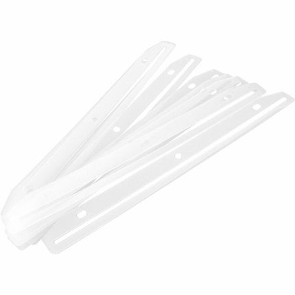 Baumgartens Magazine Organizer 12 Pack WHITE (JT-9000)