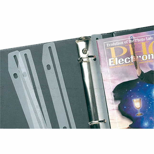 Baumgartens Magazine Organizer 12 Pack WHITE (JT-9000)