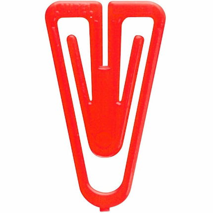 Plastiklips Paper Clips Medium Size 500 Pack ASSORTED Colors (LP-0300)