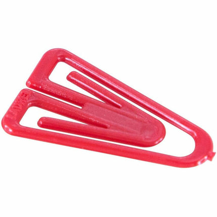 Plastiklips Paper Clips Medium Size 500 Pack ASSORTED Colors (LP-0300)