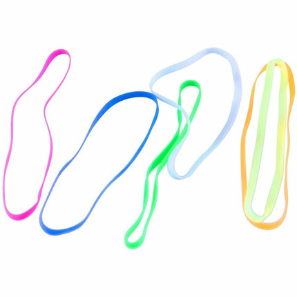 Conserve PlastiBands 2 1/8" 200 Pack ASSORTED Colors (SF-5000)