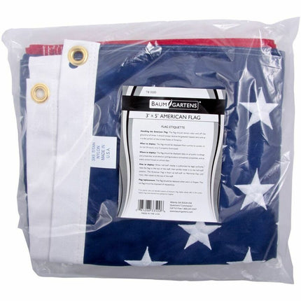 Integrity Flags Heavyweight Nylon American Flag (TB-3500)