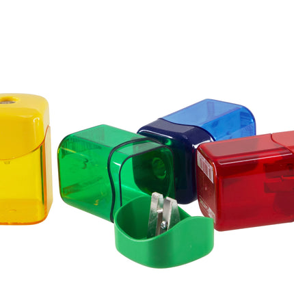 Baumgartens Wave Pencil Sharpener Single Hole ASSORTED Colors (19050)