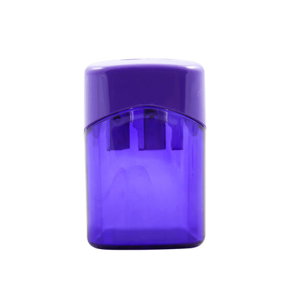 Baumgartens Wave Pencil Sharpener Dual Hole ASSORTED Colors (19060)