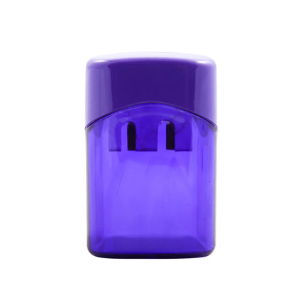 Baumgartens Wave Pencil Sharpener Dual Hole ASSORTED Colors (19060)