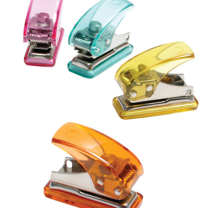 Baumgartens Mini Hole Punch ASSORTED Colors (20270)