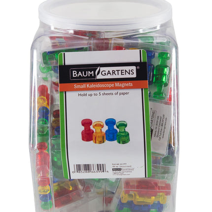 Zeüs Kaleidoscope Magnets Hexagonal Tub Display of 48 ASSORTED Colors (66399)