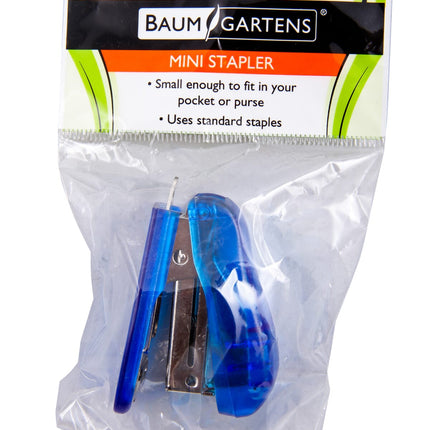Baumgartens Mini Stapler Mini Assorted Colors (26510)