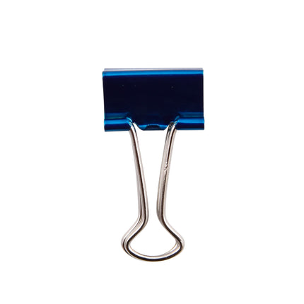 Baumgartens Metallic Designer Binder Clips Small 8 Pack ASSORTED Colors (29720)