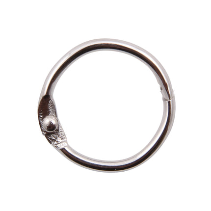 Baumgartens Book Rings 3/4" 5 Pack CHROME (31415)
