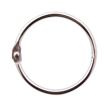 Baumgartens Book Rings 1 1/2" 3 Pack Chrome (31445)