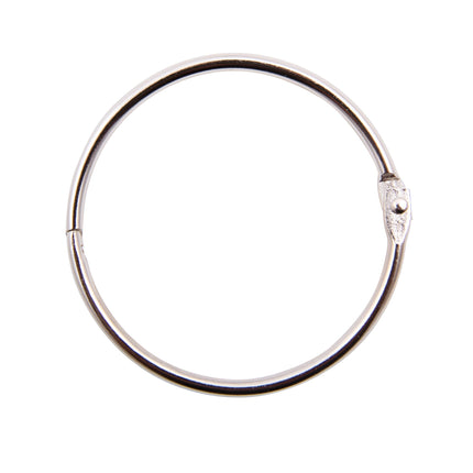 Baumgartens Book Rings 2" 2 Pack Chrome (31455)