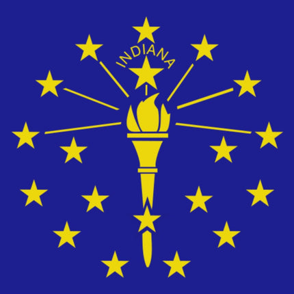 Integrity Flags Indiana State Flag 36" x 60" (33533)