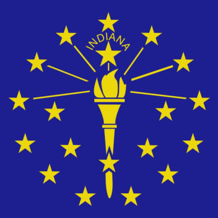 Integrity Flags Indiana State Flag 36" x 60" (33533)