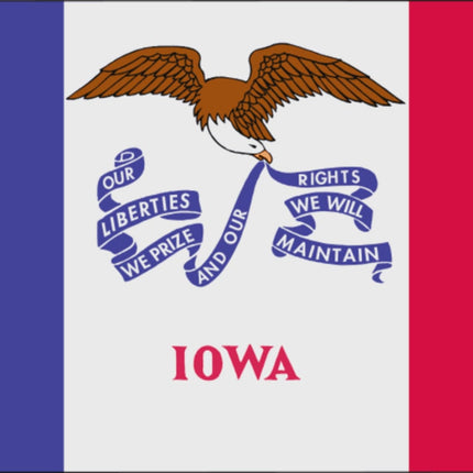Integrity Flags Iowa State Flag 36" x 60" (33534)