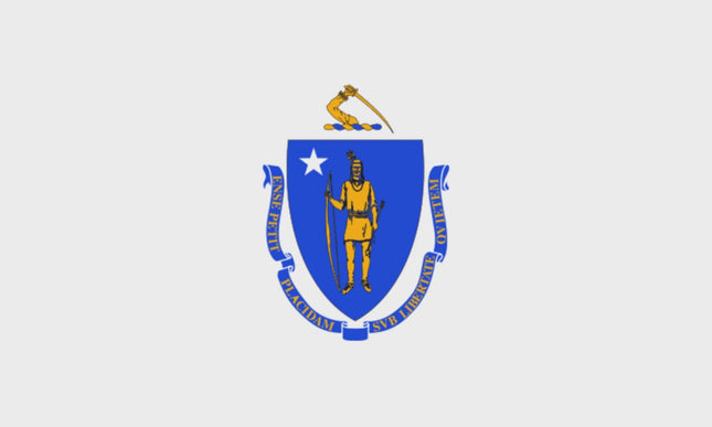 Integrity Flags Massachusetts State Flag 36" x 60" (33540)