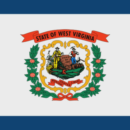 Integrity Flags West Virginia State Flag 36" x 60" (33567)