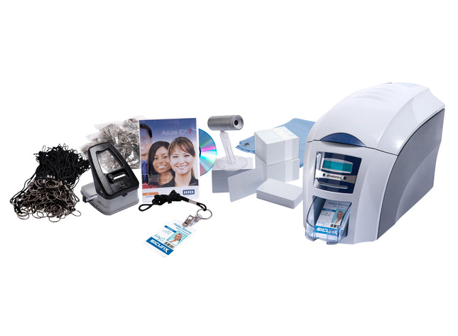 SICURIX Complete Education ID Printer Kit Single Sided 100 Card Hopper (3633-9001EDUK1)