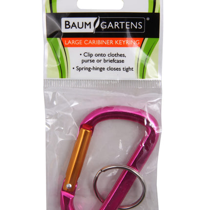 Baumgartens Caribiner Keychain Large Size ASSORTED Colors (41020)