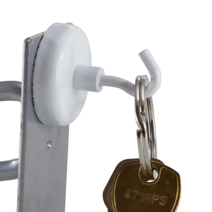 Zeüs Magnetic Hooks 9 lb. 2 Pack WHITE (42400)