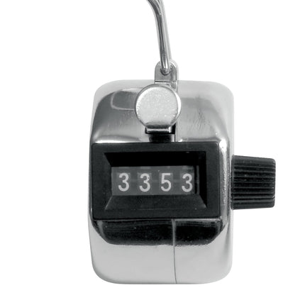 Baumgartens Hand Held Tally Counter Chome (43010)