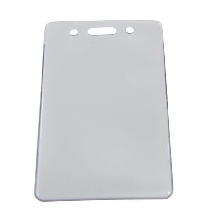 SICURIX Proximity Badge Holders Vertical 50 Pack CLEAR (47820)