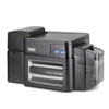 HID FARGO DTC1500 Single-Sided ID Card Printer with Ethernet & USB – Commercial Dye Sublimation/Thermal Transfer Desktop Badge Printer (SRX51400)