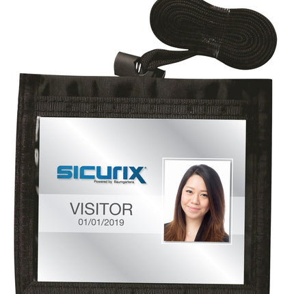 SICURIX Carrying Case (Pouch) for Business Card - Horizontal