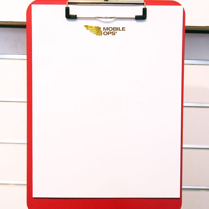 Mobile OPS Unbreakable Clipboard Red (61622)