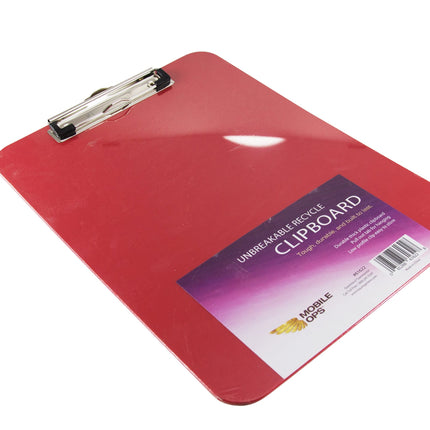Mobile OPS Unbreakable Clipboard Red (61622)