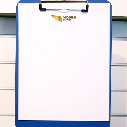 Mobile OPS Unbreakable Clipboard Blue (61623)